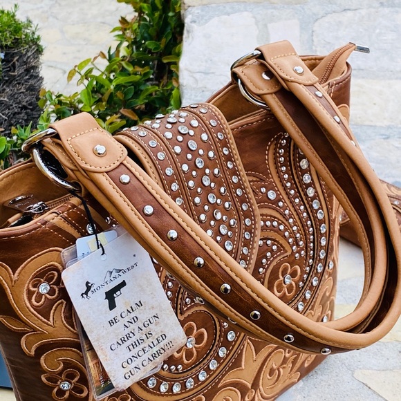 NWT Montana West conceal carry bag&wallet - Picture 6 of 16